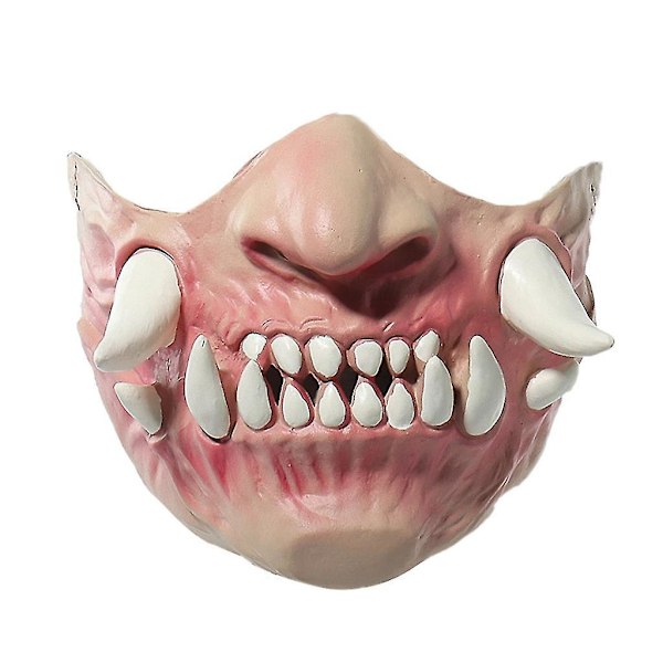 Simulerad Emulsionsgjord Mask Leksak Present Läskiga Leksaker Intressant Gåva