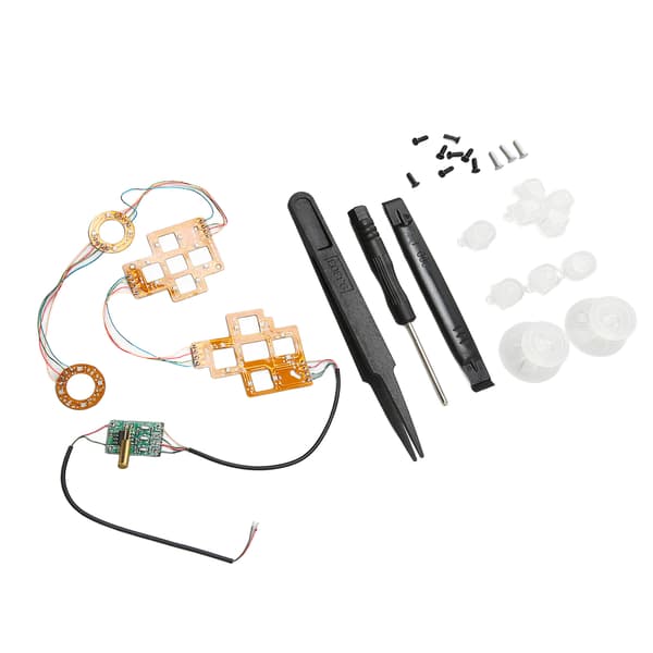 Ansiktsknapper LED-sett Profesjonelt DIY LED-belyst knappemodul for PS5-spillkontroller