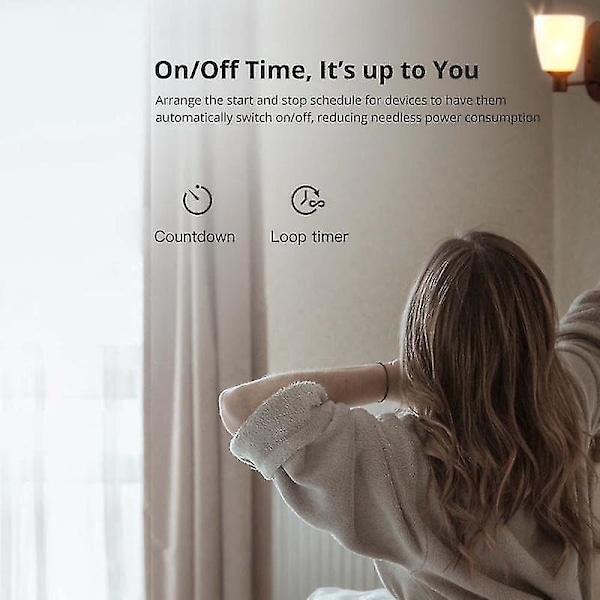 1kpl Sonoff Basic R2 10a 2200w Wifi Älykäs Koti Kytkin Ohjain Ajastin-E