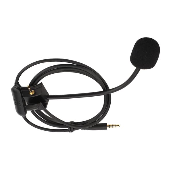 Kabelbom-mikrofon brusreducerande mikrofonljudkabel med mute-knapp för PS4 PC-spelheadset