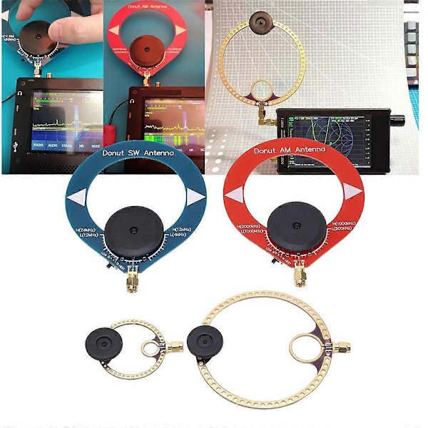 Mini Transceiver Loop-antenn Förbättrad PCB-design för Optimal AM MW