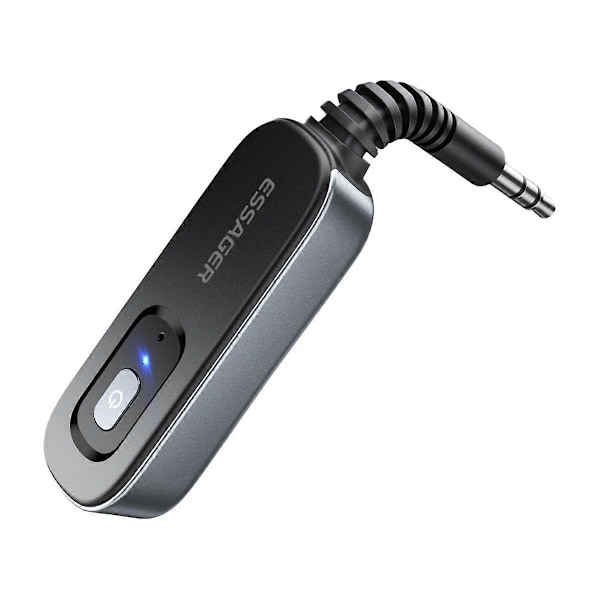Bluetooth ljudmottagare sändare med mikrofon stereomusik