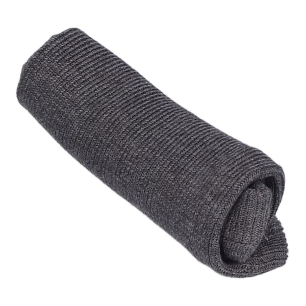 Hundeører Deksel Frostsikker Elastisk Polyester Valpehals Ørevarmer Hette Øreklokker for Vinter Hundepleie Grå S