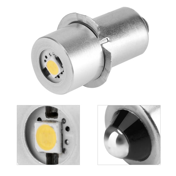 1 stk P13.5S 1W LED lommelygte udskiftning pære lommelygte Nødarbejdslys (4,5V)