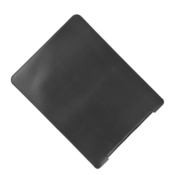 Bærbar computertaske i mikrofiber, beskyttende inderpose til MacBook Pro, sort