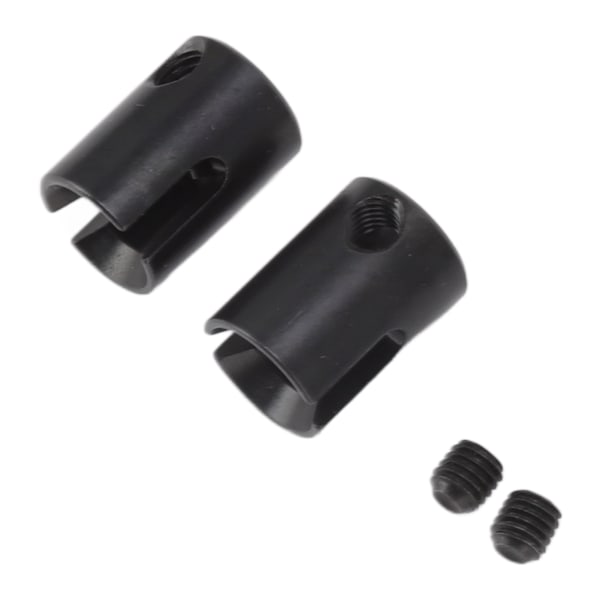 Stålingångsaxelkopp RC Bil Center Drivaxelkopp för ARRMA 1/5 RC Bil Ersättning Uppgradering Del Svart