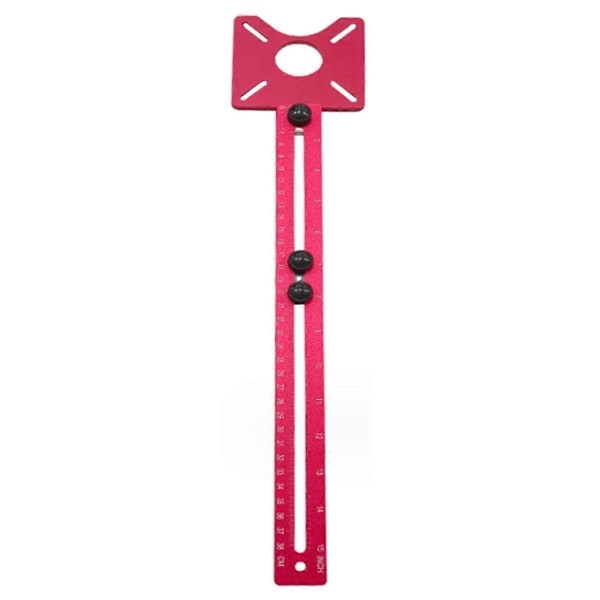 Fræse Not Beslag Base Router Cirkel Jig - Tommer & CM B