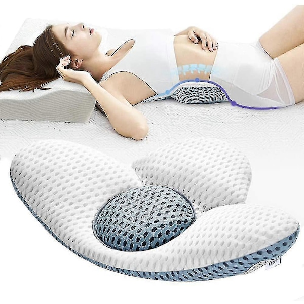 Ortopedinen lannerangan tuki Memory Foam -tyyny alaselkäkipujen lievitykseen