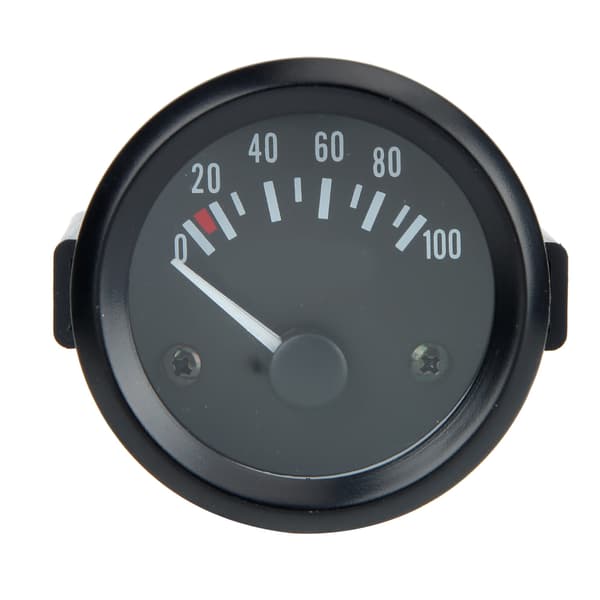 Motor Bil Olietryk Måler med Sensor 0-100 Psi 12V 52mm/2 tommer
