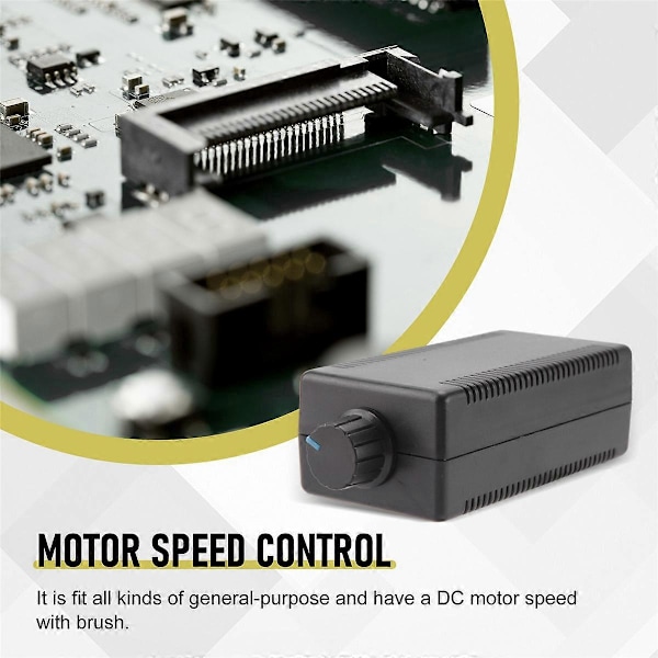 12V 24V 48V 10-50V 40A DC Motor Hastighedsregulator PWM HHO RC Controller