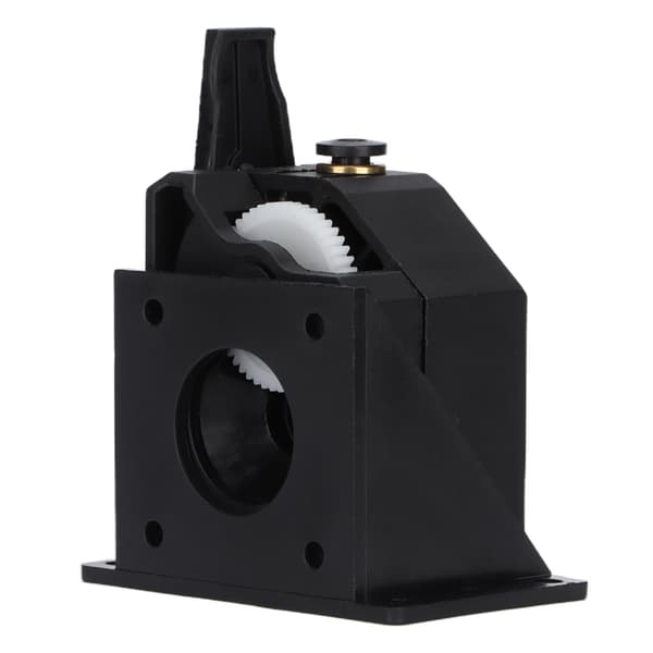 Ekstruder Oppgradering Robust Slitesterk Unik Dobbel Gir for 3D-printerdeler Erstatning Svart
