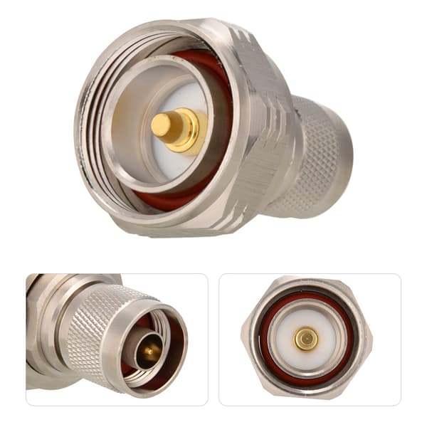 DIN hunstik til N hanstik RF-adapterstik