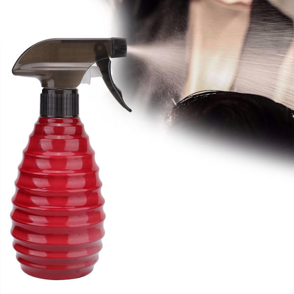Salong Barber Shop Frisör Sprayflaska Hårstyling Vattenkanna Vattenkokare 400ml Röd