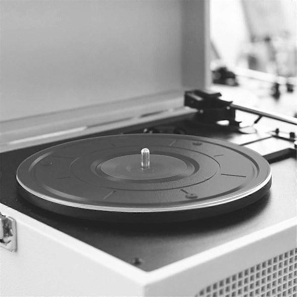 Akryl Platespillermatte, 12-tommers Sklisikker Matte for Vinylplatespiller
