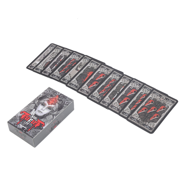 Divinasjon Tarot Deck Papir Spillekort Tarot Kort Interaksjon Brettspill Engelsk Versjon