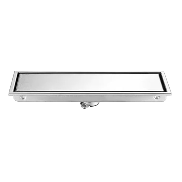 Linear Floor Drain Rectangular Prevent Clogging 304 Stainless Steel Long Shower Drain for Bathroom Kitchen