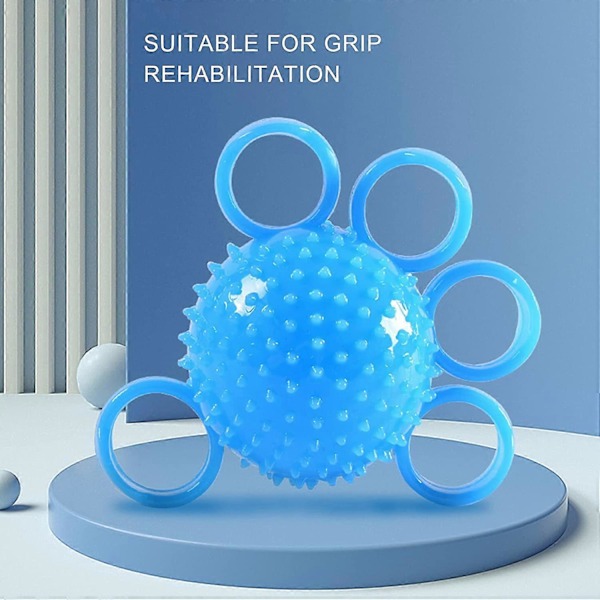Handgreppsstyrkeboll, Fingerövningsförstärkare Boll Handgrepp Klämboll Styrkeutrustning, Fingerledsflexibilitetsövning Greppboll