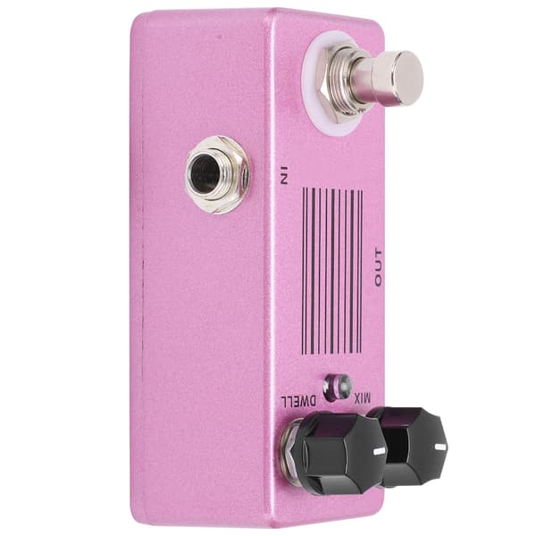 Gitarr Effekt Pedal Spring Reverb Justerbar True Bypass Instrument Tillbehör för Elektrisk