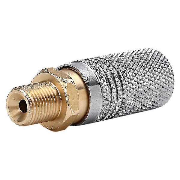 Metall Förlängd Pcp Luftladdning Snabbkopplingsadapter Sockel 1/8 Bsp Verktygstillbehör Zekai