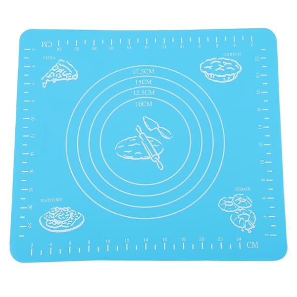 Sklisikker silikon bakeunderlag, non-stick deigmatte for bakeunderlag
