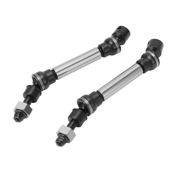 RC Drivakselsett i aluminiumlegering Stål foran bakre drivaksel RC Tilbehør for Arrma 1/10 3S Senton Sølv