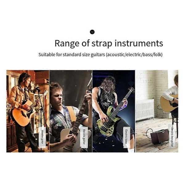 Guitarrem til akustisk guitar, elektrisk guitar og basguitar, C