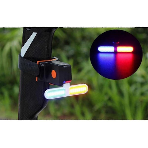 Supersterk LED Sykkellys, Front- og Baklys, Baklys for Landeveissykkel, MTB, Sykling - Beinvarsling