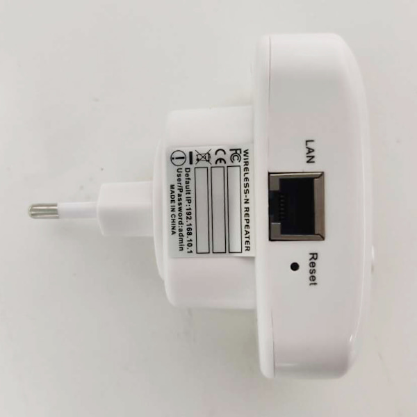 Router Expander 300M sänder förbättrad trådlös wifi-signalförstärkare Nätverksrepeterare EU-kontakt 100‑240V