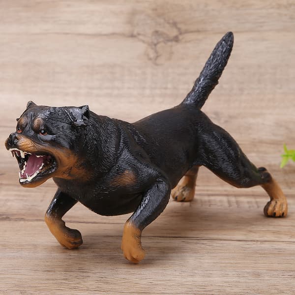 Pædagogisk legetøj til børn Sød hundemodel Simulation Miniature Dyr Boligindretning