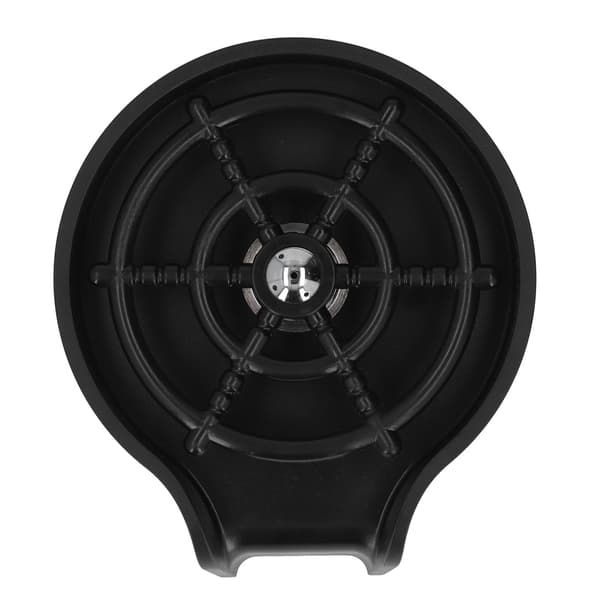 Højtryksvask til vask, glasrenser, automatisk kopvasker-sæt med ABS-base, 80 cm slange, sort