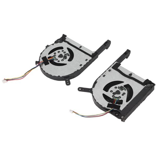 2 stk. CPU-blæsere i aluminiumslegering 4-benet DC 5V computerkøleblæser til ASUS FX86 til FX86FE til FX86SM til FX95D til FX96G