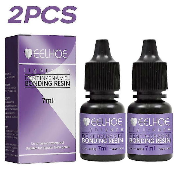 Professionellt DIY Tandstenslim - 1/2 st 7ml, UV-ljushärdande 2 st