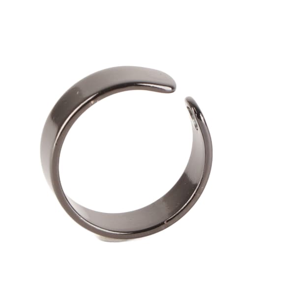 Öppen magnetisk ring aptitkontroll trötthetslindring säker enkel magnet kopparring för män svart
