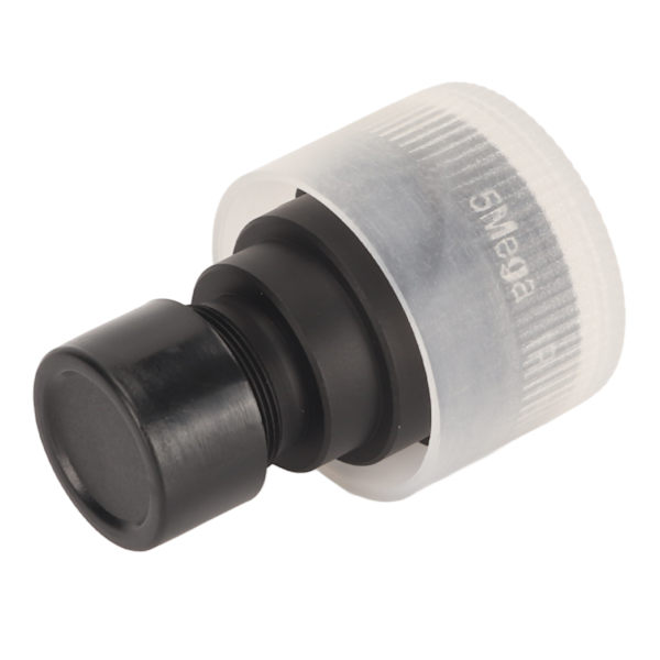 Enkelkortsobjektiv 50 mm 5 MP HD M12-gränssnitt aluminiumlegering för CCTV-säkerhetswebbkamera