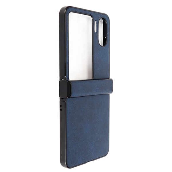 Fodral för Oppo Find N2 Flip i syntetiskt läder, ultratunt, stöttåligt telefonskydd för Oppo Find N2 Flip, blått
