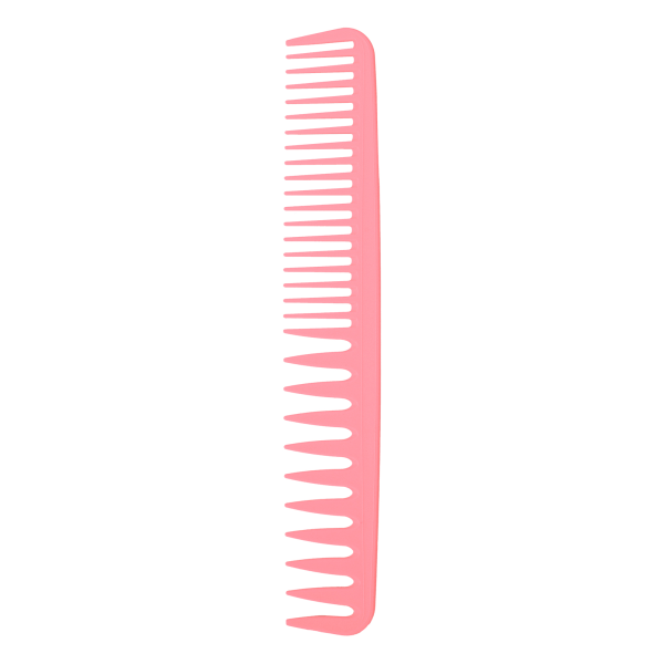 Detangling Hair Kam Bærbar Hjemmesalon Fin Bred Tand Styling Kam Frisørværktøj Pink