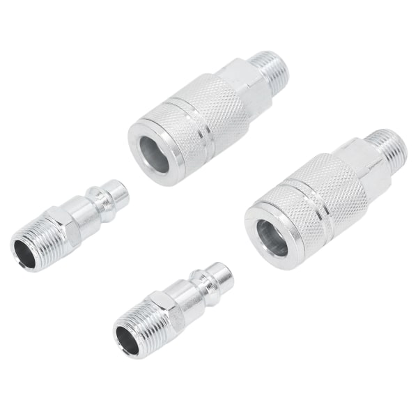 Luftslange Fittings 2 Ekstern Forbindelse 2 Ekstern Stik 3/8 Tommer NPT Industrielle Luftkompressor Hurtigkobling Fittings