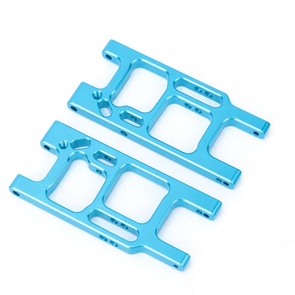 1/14 Aluminiumslegering Bageste Svingarmssæt til RC Køretøjsmodel Legetøj Praktisk Tilbehør (Blå)