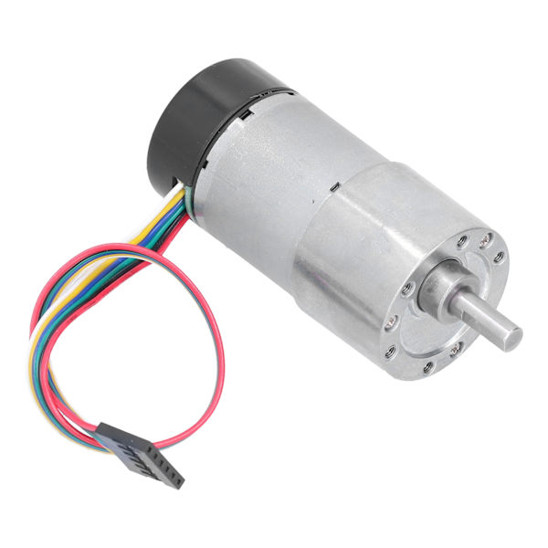 JGB37‑3530 DC12V Encoder Metallgirreduksjonsmotor Høy dreiemoment Encoder Girreduktor 6RPM
