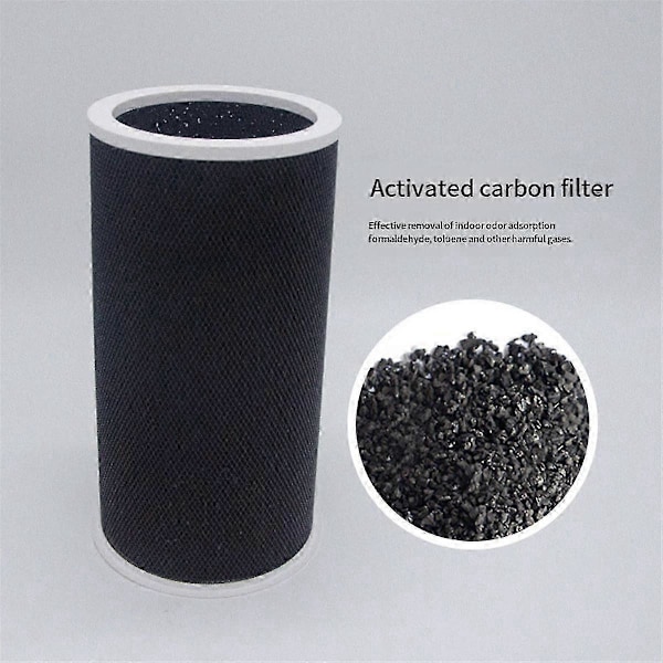 Luftfilter kompatibelt med Mi 1/2/2S/2C/2H/3/3C/3H Luftrenserfilter Aktivert Kull Hepa PM2.5 Filter Anti