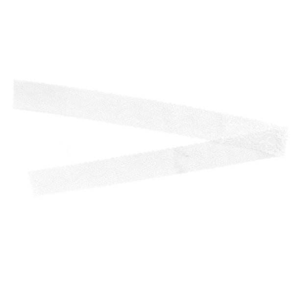 4 cm spetsband dubbelradig vågig mjukt modernt spetsband för kläder presentdekoration 10 meter