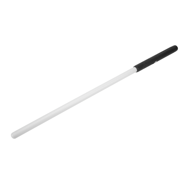 S968 Metall Laser Svärd Ljus Upp Sabel LED Flash Stick Färgglad Färgförändrande Ljus Modell Leksak Svart Utan Adapter