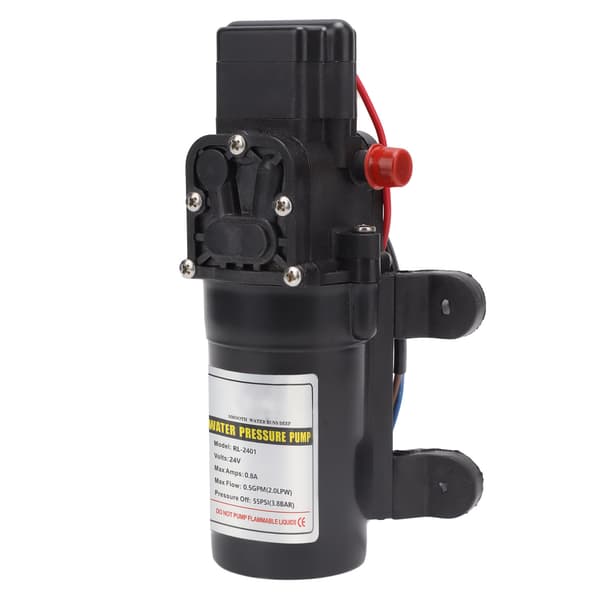 Vattentrycksmembranpump självsugande membranpump högtrycksvattenpump för utomhusbruk RL 2401 24V