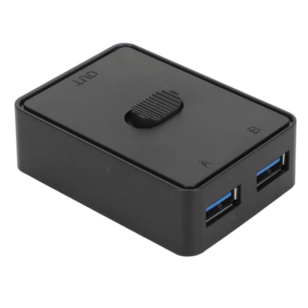 USB 3.0 Switch 2 ind 1 ud eller 1 ind 2 ud Bidirektionel USB Switch Selector USB KVM Switch til Tastatur Mus Scanner Printer