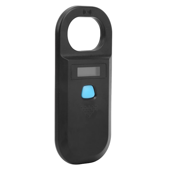 Genopladelig håndholdt RFID-læser 134,2Khz 125Khz EMId FDX B ISO11784/85 Animal Chip Scanner (sort)