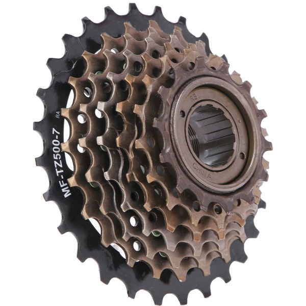 TZ500-7 blandingsmateriale Mountainbike 7-gears frihjul til 21-gears cykel-tilbehør