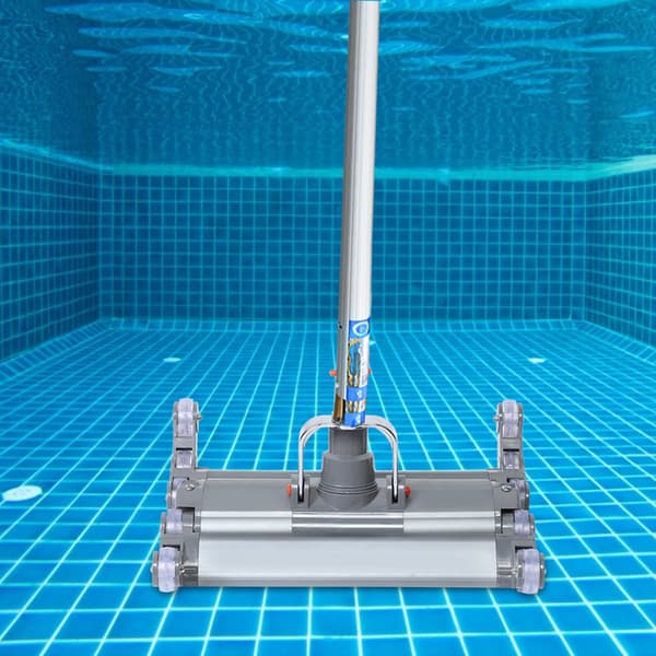 14 tums Pool Dammsugare Aluminiumlegering Smuts Sug Huvud Pool Rengöringsutrustning