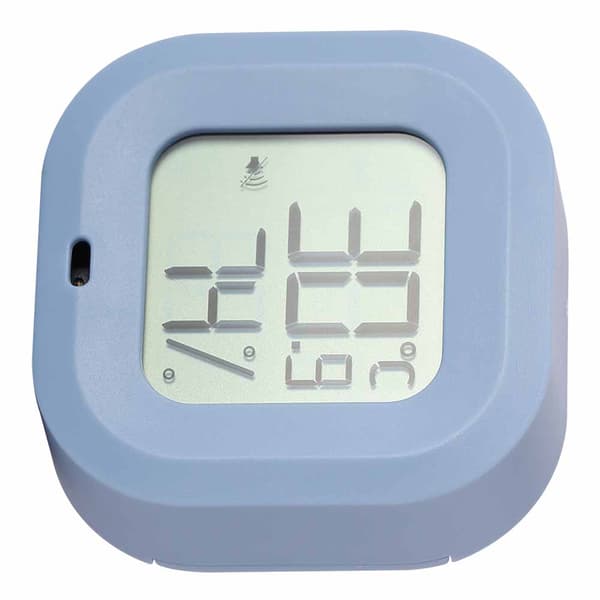 Smart termometer hygrometer för Bluetooth inomhustemperaturfuktighetsmätare för hem, garage, växthus, blå