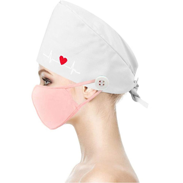 Unisex justerbar cap Unisex operationsrumsmössa Bomull Tvättbar Scrub