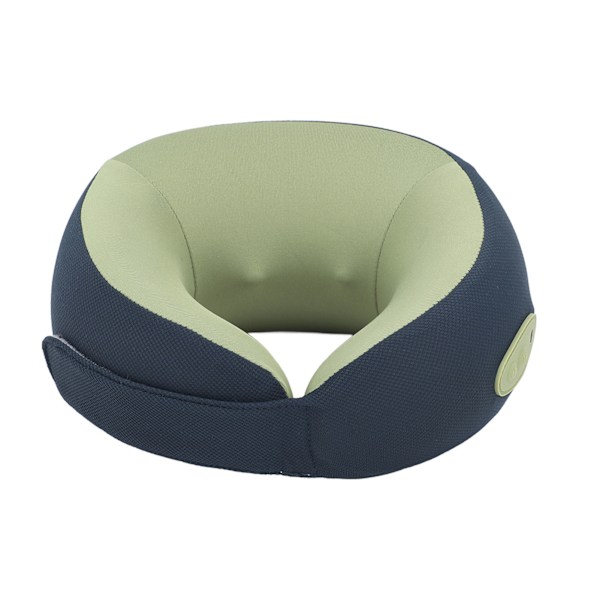 Sladdlös nackmassager med hög elasticitet minnesskum bärbar Shiatsu nackmassager med värmefunktion blå